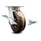 Service Caster 6 Inch Kingpinless High Temp Phenolic Wheel Caster with Brake and Swivel Lock SCC-KP30S620-PHRHT-SLB-BSL - alternate 1